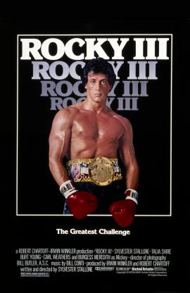 Rocky III 1982 movie poster