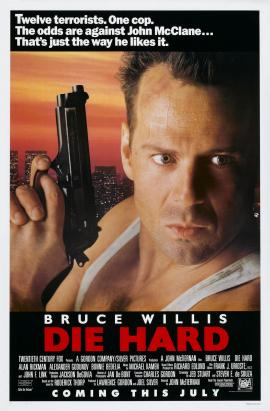 Die Hard 1988 movie poster