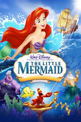 The Little Mermaid 1989 movie poster