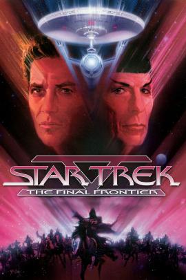 Star Trek V: The Final Frontier 1989 movie poster