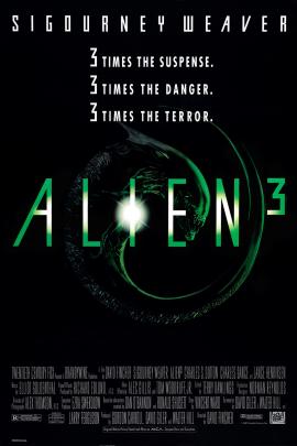 Alien³ 1992 movie poster
