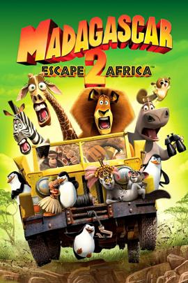 Madagascar: Escape 2 Africa 2008 movie poster