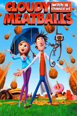 Cloudy with a Chance of Meatballs 2009 movie poster