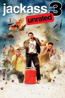 Jackass 3D 2010 movie poster