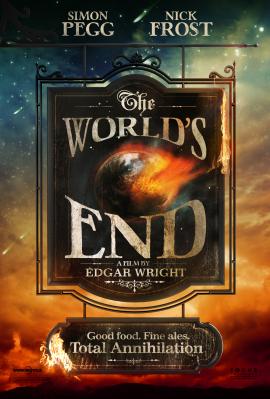 The World's End 2013 movie poster