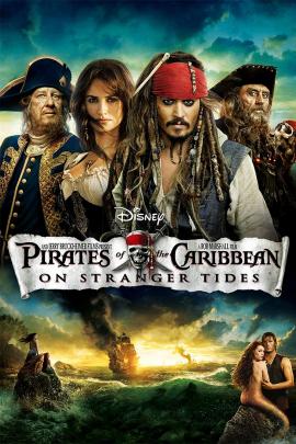 Pirates of the Caribbean: On Stranger Tides 2011 movie poster