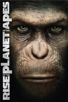 Rise of the Planet of the Apes 2011 movie poster