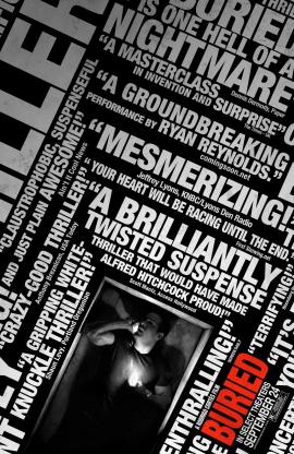 Buried 2010 movie poster
