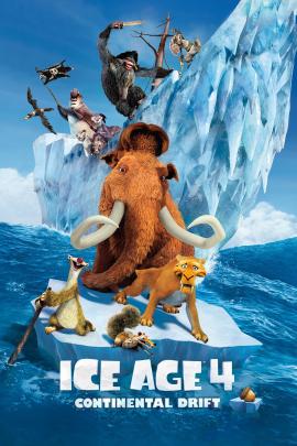 Ice Age: Continental Drift 2012 movie poster
