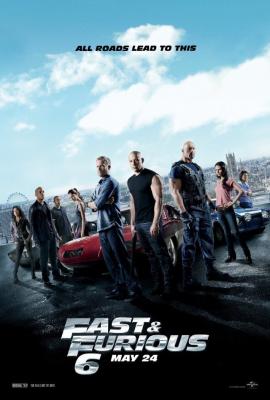 Fast & Furious 6 2013 movie poster