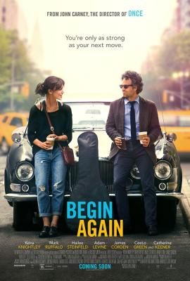 Begin Again 2013 movie poster