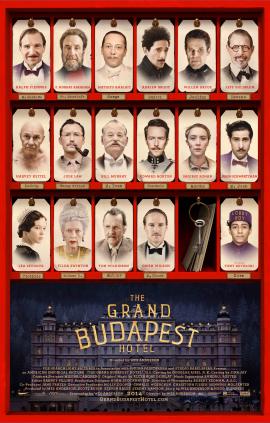 The Grand Budapest Hotel 2014 movie poster
