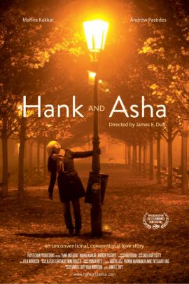 Hank and Asha 2013 movie poster