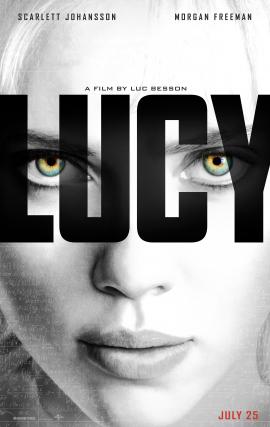 Lucy 2014 movie poster